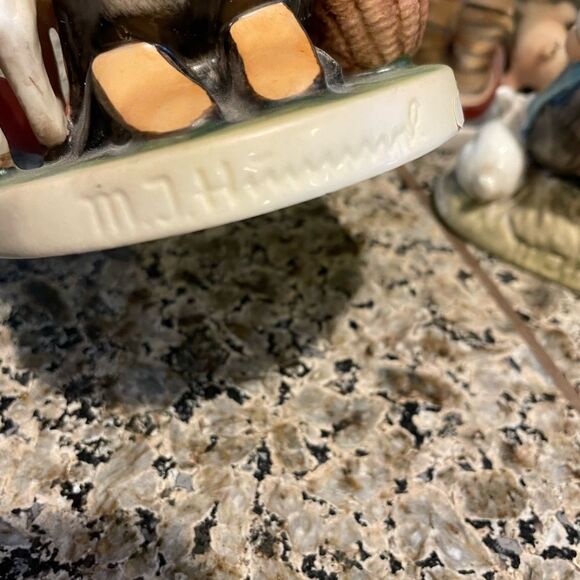 Vintage Goebel Hummel Farm Themed Figures Set of 3 Signed Germany - Picture 13 of 14